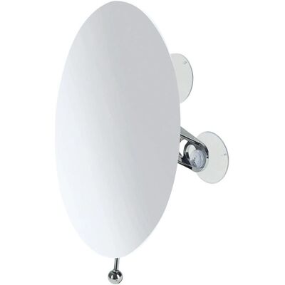 MÖVE Silver Oval 5x Magnification Cosmetic Mirror - No Drill MÖVE Silver Oval 5x Magnification Cosmetic Mirror - No Drill