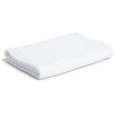 Asciugamano Piquée bianco di Möve - 50x100cm - Essenziale bagno Asciugamano Piquée bianco di Möve - 50x100cm - Essenziale bagno