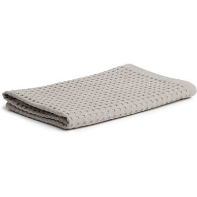 MÖVE Piquée Asciugamano beige in waffle - Asciugamano MÖVE Piquée Asciugamano beige in waffle - Asciugamano