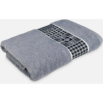 MÖVE Fjord Handdoek - 50x100cm - Grijs - Absorberend - Zacht - Duitsland MÖVE Fjord Handdoek - 50x100cm - Grijs - Absorberend - Zacht - Duitsland