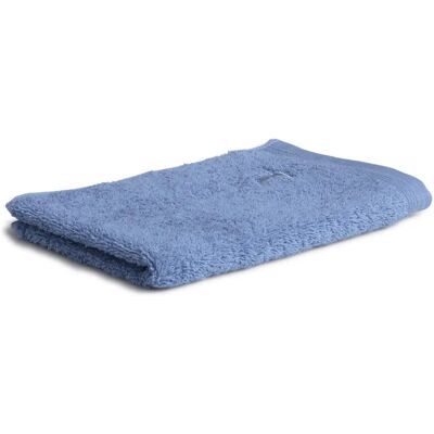 Serviette en coton Möve Superwuschel - Bleuet Serviette en coton Möve Superwuschel - Bleuet