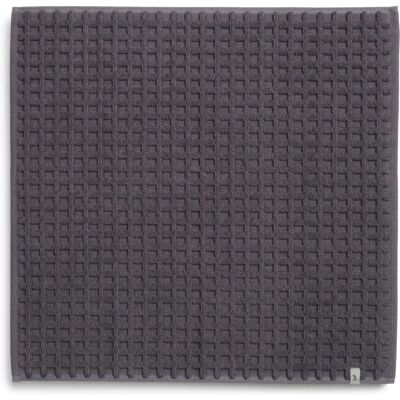 MÖVE Waffelpiquee Badematte - Grau - Rechteck 60x60cm MÖVE Waffelpiquee Badematte - Grau - Rechteck 60x60cm