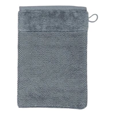 möve Bamboo Luxe Grijze katoen viscose washandje - Washand möve Bamboo Luxe Grijze katoen viscose washandje - Washand