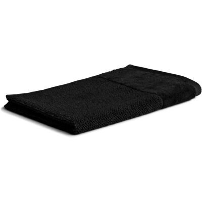 Möve Bamboo Luxe Svart Gästhandduk - Gästhandduk Möve Bamboo Luxe Svart Gästhandduk - Gästhandduk
