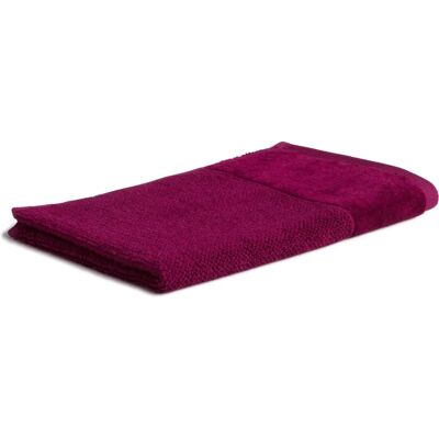 Möve Bamboo Luxe - Gästhandduk - berry - 30x50 cm Möve Bamboo Luxe - Gästhandduk - berry - 30x50 cm