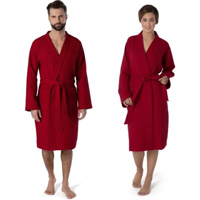 Kimono XXL Rouge - Homewear Peignoir Kimono XXL Rouge - Homewear Peignoir