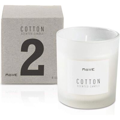 Möve Essentials Frosted Glass Scented Candle - Doftljus Möve Essentials Frosted Glass Scented Candle - Doftljus