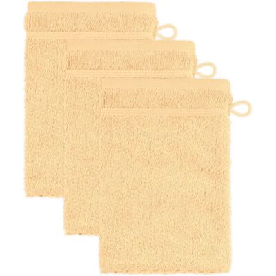 MÖVE Pearl Yellow Cotton Wash Glove - Wash Type MÖVE Pearl Yellow Cotton Wash Glove - Wash Type