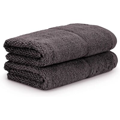 Juego de Toallas MÖVE Pearl Gris - 2 Piezas Juego de Toallas MÖVE Pearl Gris - 2 Piezas