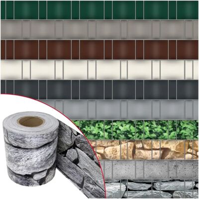 NOOR Zaunblende - 19cm x 35m - Schermatura NOOR Zaunblende - 19cm x 35m - Schermatura