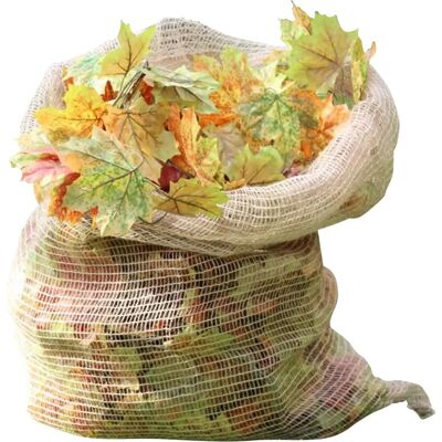 Noor Compostatore + Sacco da Giardino - Sacchi per foglie in juta biodegradabili Noor Compostatore + Sacco da Giardino - Sacchi per foglie in juta biodegradabili