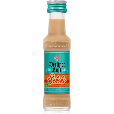Berliner Luft SCHOKO Pfefferminzlikör 15% Mini 0,02l Berliner Luft SCHOKO Pfefferminzlikör 15% Mini 0,02l