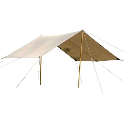 Tatonka Tarp 4 TC - 11,4 m² Tarp en coton-polyester pour soleil et pluie Tatonka Tarp 4 TC - 11,4 m² Tarp en coton-polyester pour soleil et pluie