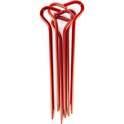 Tatonka Tent Peg Basic 19cm - Rood - 6 Stuks Tatonka Tent Peg Basic 19cm - Rood - 6 Stuks