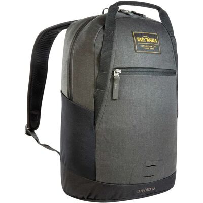 Tatonka City Pack 15 Kapok Recycled Polyester Daypack - Black Tatonka City Pack 15 Kapok Recycled Polyester Daypack - Black