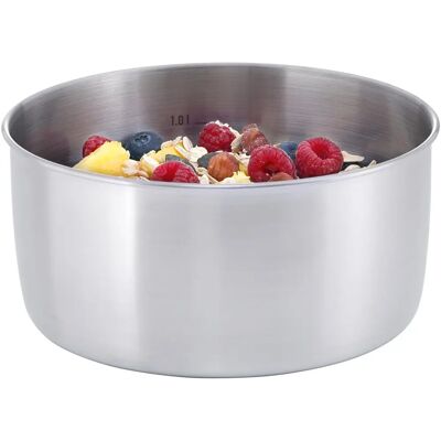 Tatonka Petit Ensemble de Casseroles - Gris - 1.4l - Ustensiles de Cuisine Tatonka Petit Ensemble de Casseroles - Gris - 1.4l - Ustensiles de Cuisine