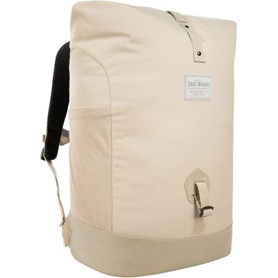 Tatonka GRIP ROLLTOP PACK 34 KAPOK - Codzienny plecak - beżowy-piasek Tatonka GRIP ROLLTOP PACK 34 KAPOK - Codzienny plecak - beżowy-piasek