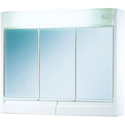 JOKEY Saphir Spiegelschrank - 3 Regale, LED-Beleuchtung, Wandmontage JOKEY Saphir Spiegelschrank - 3 Regale, LED-Beleuchtung, Wandmontage