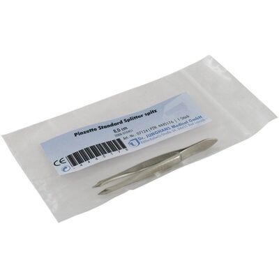 Dr. Junghans Medical GmbH Pinzette 8 cm - Splitter Entfernung Dr. Junghans Medical GmbH Pinzette 8 cm - Splitter Entfernung