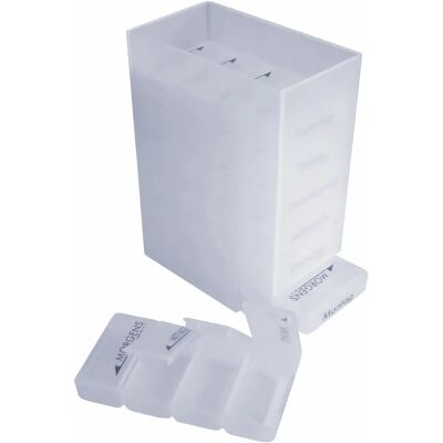 Dr. Junghans Medical GmbH MEDIKAMENTENDISPENSER 7 Tage weiß - Medizinischer Spender Dr. Junghans Medical GmbH MEDIKAMENTENDISPENSER 7 Tage weiß - Medizinischer Spender