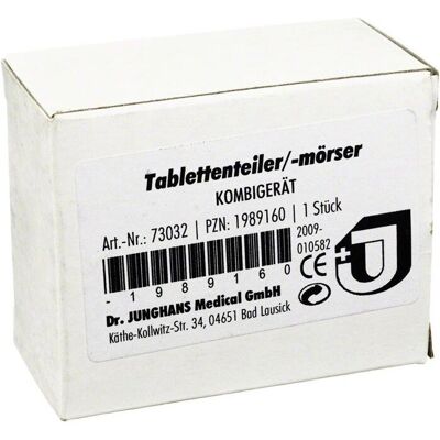 Dr. Junghans Medical GmbH Mörser Kombi - Tablettenteiler Dr. Junghans Medical GmbH Mörser Kombi - Tablettenteiler