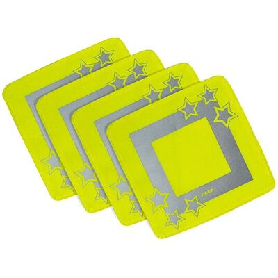 Reer Gelbes Reflektor-Set - Sicherheitsausrüstung für Fahrräder & Kinderwagen Reer Gelbes Reflektor-Set - Sicherheitsausrüstung für Fahrräder & Kinderwagen