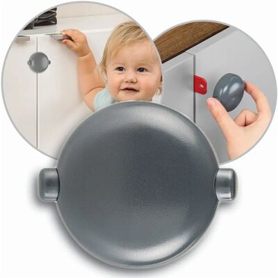 Reer Verrouillage de Sécurité Enfant - Modèle 71081 - Portes Doubles Reer Verrouillage de Sécurité Enfant - Modèle 71081 - Portes Doubles