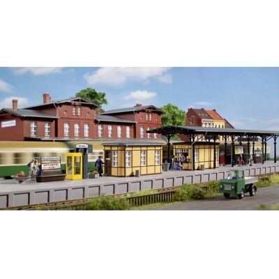 Auhagen 11452 H0 Attrezzature stazione - Attrezzature stazione Auhagen 11452 H0 Attrezzature stazione - Attrezzature stazione
