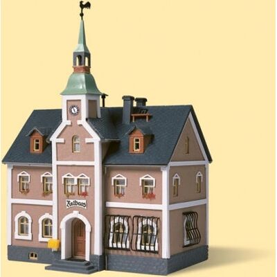 Auhagen 12241 Rathaus - Modell für Modelleisenbahn - H0 TT Auhagen 12241 Rathaus - Modell für Modelleisenbahn - H0 TT