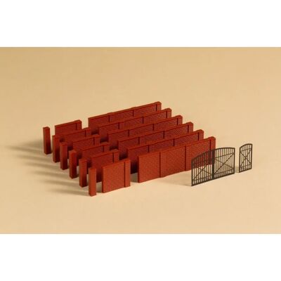 Auhagen 41681 H0 Brick Wall Kit - Model Part Auhagen 41681 H0 Brick Wall Kit - Model Part