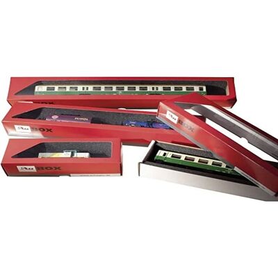 Scatola di conservazione Auhagen 99304 per treni con 10 scomparti Scatola di conservazione Auhagen 99304 per treni con 10 scomparti