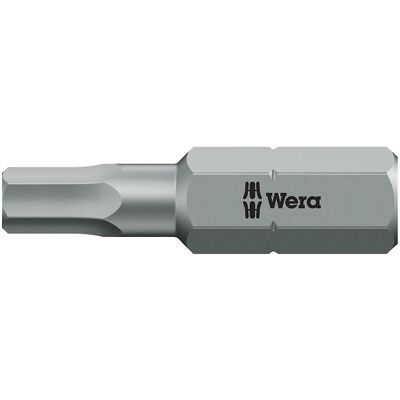 Embout de tournevis Wera 840/1 z 1/4 pouce 5 0mm robuste - embout de tournevis Embout de tournevis Wera 840/1 z 1/4 pouce 5 0mm robuste - embout de tournevis