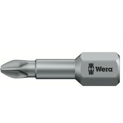Wera 851/1 TZ Schraubenzieher-Bit - Phillips PH2 - 25mm - Schraubendreher Wera 851/1 TZ Schraubenzieher-Bit - Phillips PH2 - 25mm - Schraubendreher