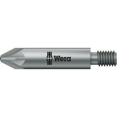 Punta de destornillador Wera 855/15 - Pozidriv, Enchufe hexagonal, Cabeza extra rígida Punta de destornillador Wera 855/15 - Pozidriv, Enchufe hexagonal, Cabeza extra rígida