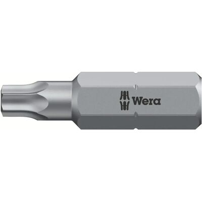 Embout Torx de sécurité Wera TX20 - 25mm, 1/4" fixation - Publicité Embout Torx de sécurité Wera TX20 - 25mm, 1/4" fixation - Publicité