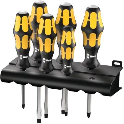 Wera 932/6 Kraftform Készlet Csavarhúzók - Csavarhúzó készlet Wera 932/6 Kraftform Készlet Csavarhúzók - Csavarhúzó készlet