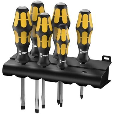 Wera 932/918/6 Kraftform Set Standard Schraubenzieher Wera 932/918/6 Kraftform Set Standard Schraubenzieher