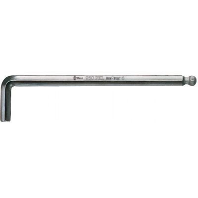 Wera L-formet unbrako 1 stk - Hex-Plus, Lang armen, Kromfinish Wera L-formet unbrako 1 stk - Hex-Plus, Lang armen, Kromfinish