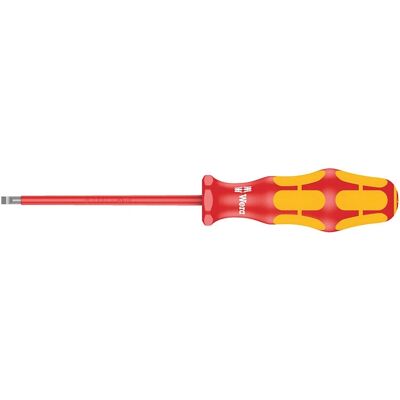 VDE-eristetty tasoskruuvinväännin 2,5x80mm Wera Kraftform Plus VDE-eristetty tasoskruuvinväännin 2,5x80mm Wera Kraftform Plus