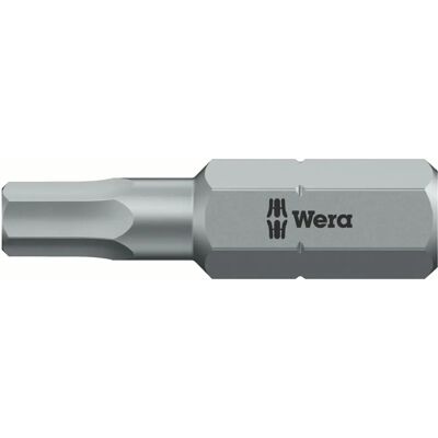 Set di Bit Esagonali Wera 840/1 Z - Durevoli per Metallo e Lamiera Set di Bit Esagonali Wera 840/1 Z - Durevoli per Metallo e Lamiera