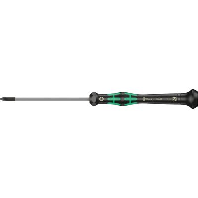 Chave de fenda Pozidriv PZ1 Micro Wera - 80mm Chave de fenda Pozidriv PZ1 Micro Wera - 80mm