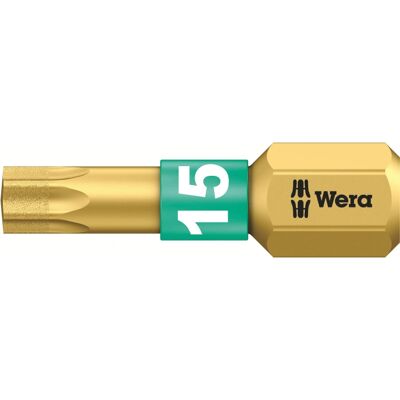 Wera - Langlebige Diamantbeschichtete Torx 1/4" Bit - 15T - 25mm Wera - Langlebige Diamantbeschichtete Torx 1/4" Bit - 15T - 25mm