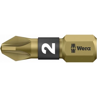Wera BiTorsion Pozidriv 1/4" Inbusschrauberbit - Extra Hart Wera BiTorsion Pozidriv 1/4" Inbusschrauberbit - Extra Hart