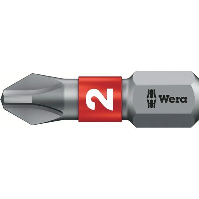 Wera - Phillips 2 25mm BiTorsion Bits Wera - Phillips 2 25mm BiTorsion Bits