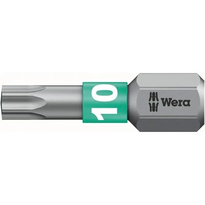 WERA 867/1 Btz Torx 10 X 25 Mm - Torx Schraubbit WERA 867/1 Btz Torx 10 X 25 Mm - Torx Schraubbit