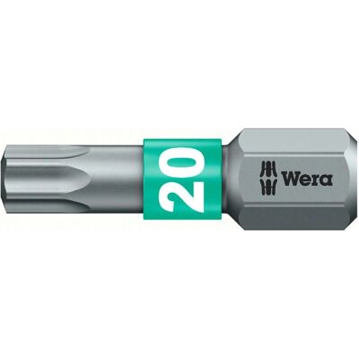 Wera Modell 867/1 BTZ - Torx-Bits, 1/4'' Sechskant, 25mm Wera Modell 867/1 BTZ - Torx-Bits, 1/4'' Sechskant, 25mm