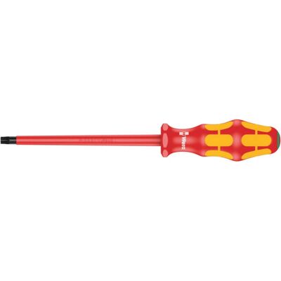 Tournevis individuel VDE Wera 167 i - Isolé, T40, lame de 15 cm - Publicité Tournevis individuel VDE Wera 167 i - Isolé, T40, lame de 15 cm - Publicité