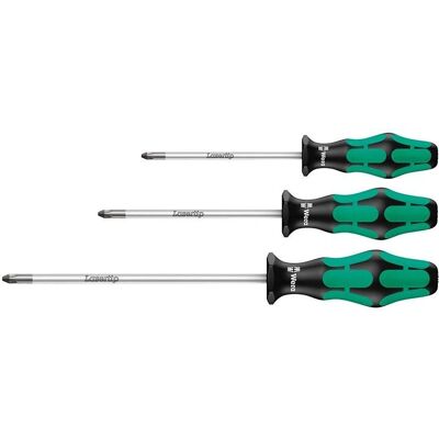 Wera 05210015001 Schraubendreher-Satz - PH 1 2 3, 6-Kant, Chromstahl Wera 05210015001 Schraubendreher-Satz - PH 1 2 3, 6-Kant, Chromstahl