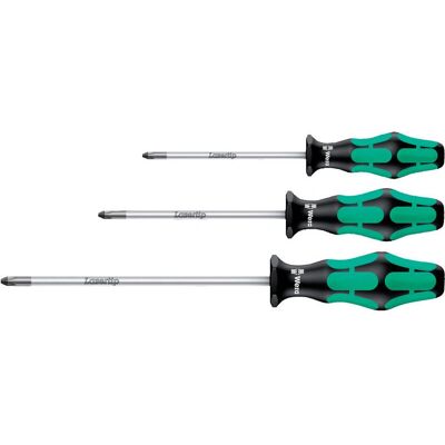 Wera Schraubenzieher-Set - PZ 3-tlg., Hochfest Wera Schraubenzieher-Set - PZ 3-tlg., Hochfest