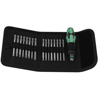 Wera Kraftform Kompakt 60 sett med utbyttbare bits Wera Kraftform Kompakt 60 sett med utbyttbare bits